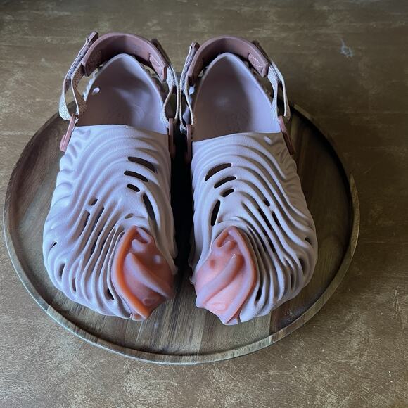 Crocs Salehe Bembury Pollex Clog Shoes Comfort Size 10 Pale Blush 207393-6RL - Picture 16 of 16